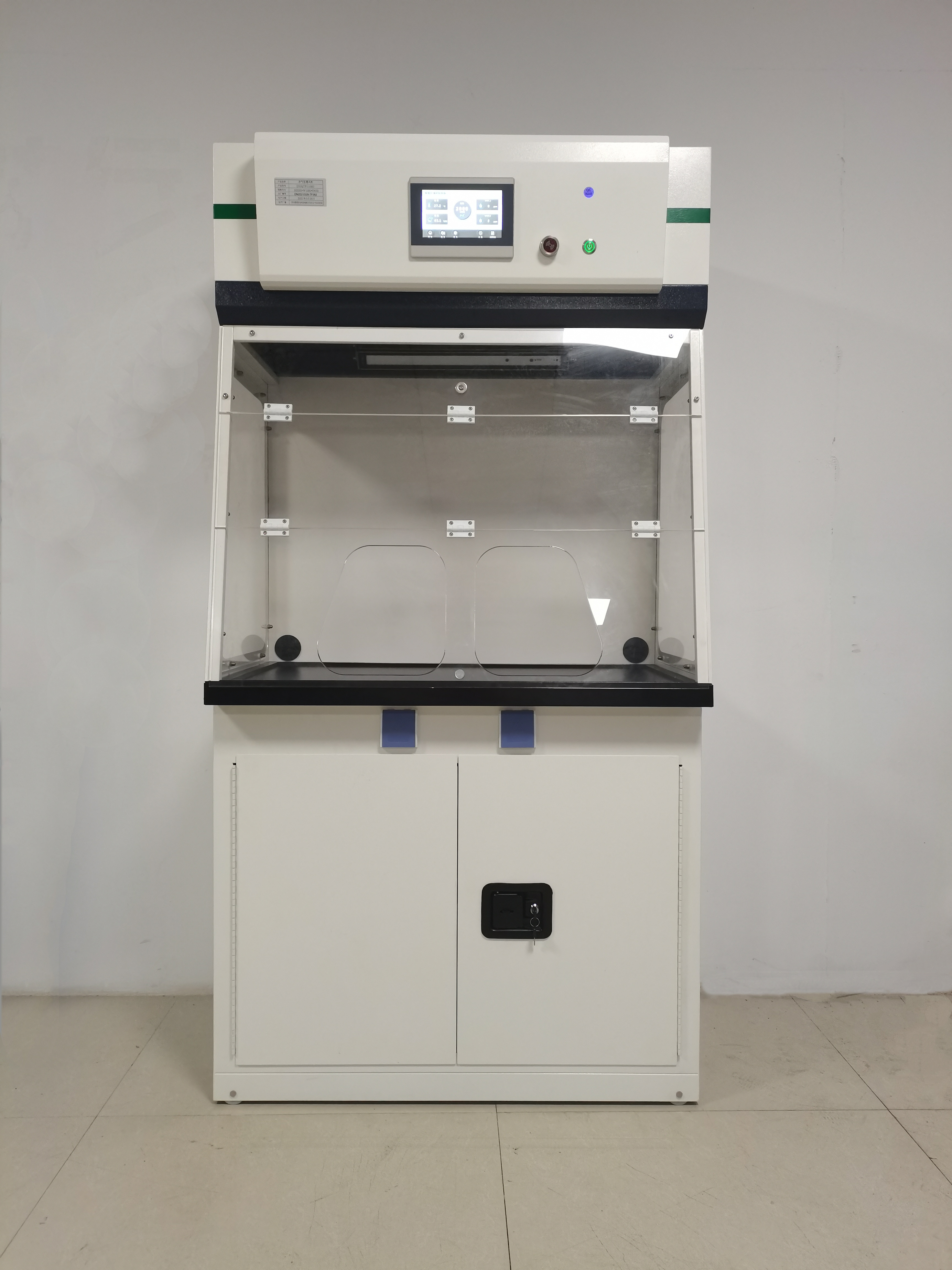 凈氣型無管道通風柜的工作原理